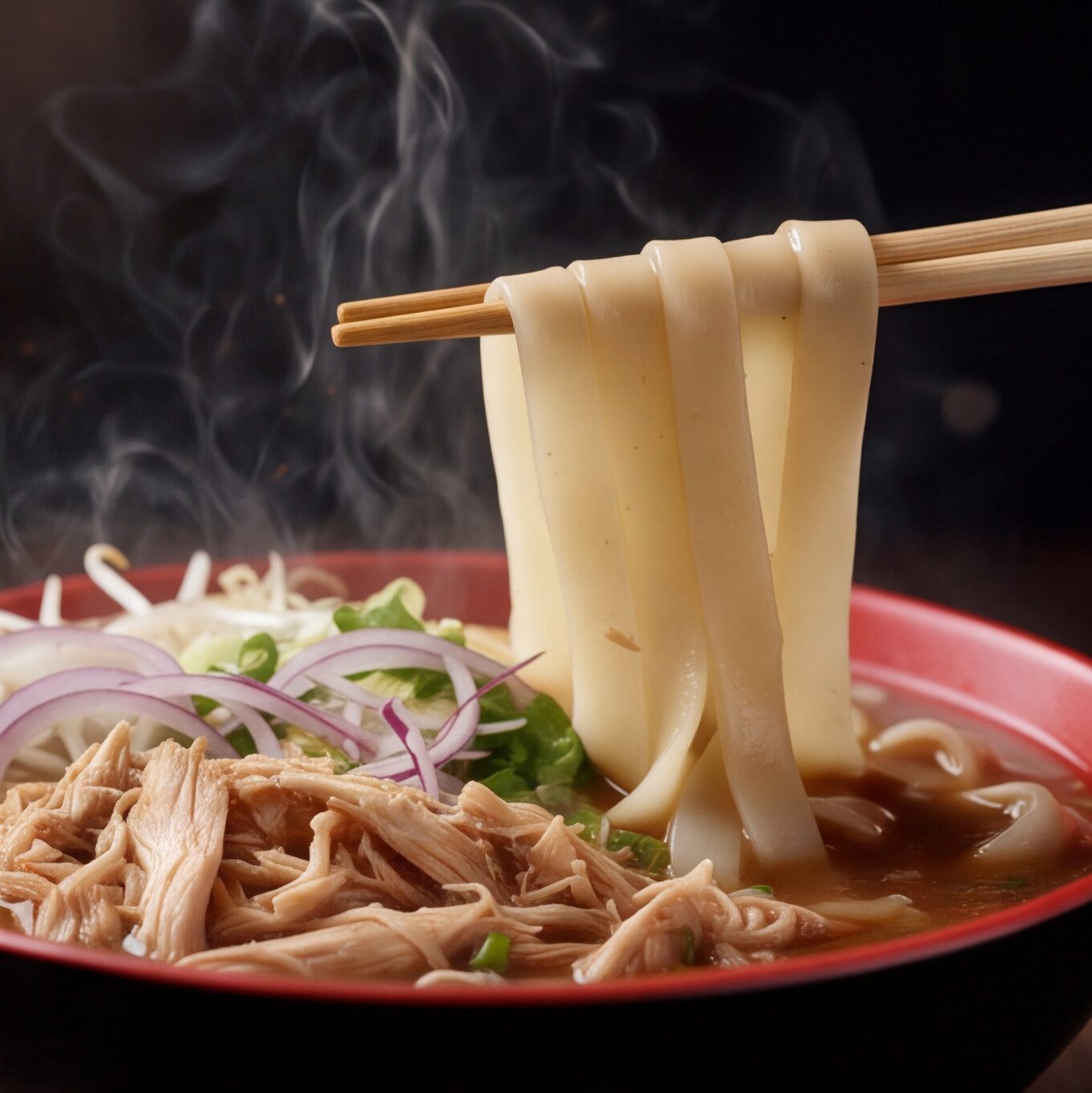 Noodles humeantes de Lily's Noodles
